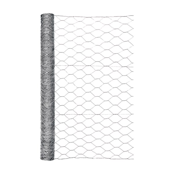 Garden Zone Garden Craft 36 in. H X 50 ft. L Galvanized Steel Poultry Netting 2 in. 183650 - main